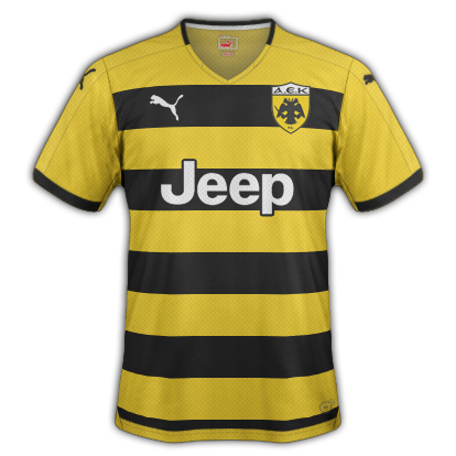 AEK Home kit for 2015/16 with Puma