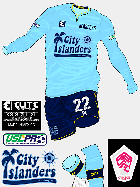 (CRIMSON LEAGUE) MATCHDAY 8 - HARRISBURG FC AWAY KIT