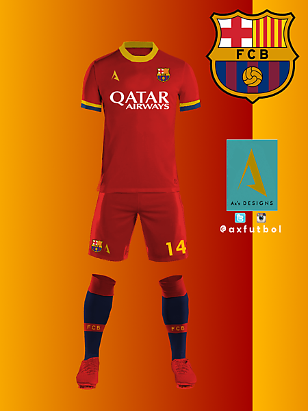 FC BARCELONA AWAY KIT