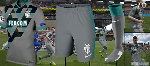AS Monaco Away Kit Design