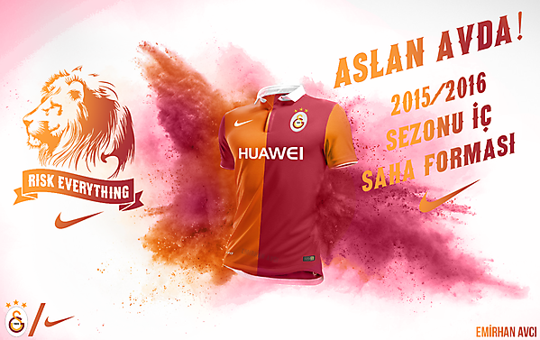 Galatasaray SK 15/16 Home Kit Design