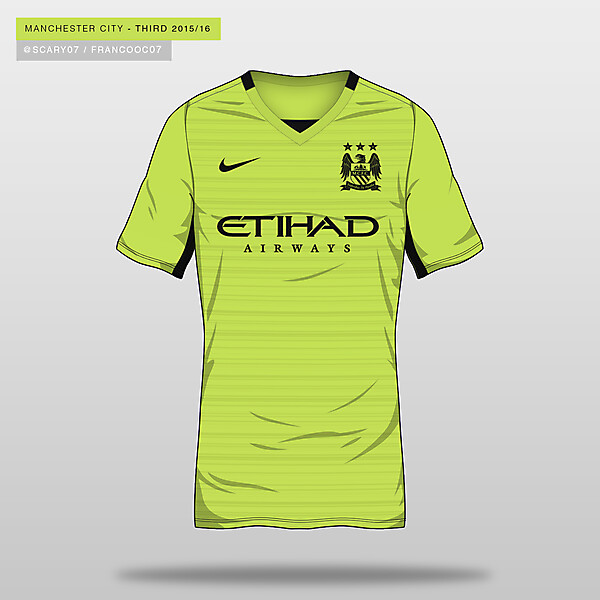 MANCHESTER CITY - THIRD 2015/16 (POSIBLE)