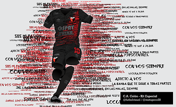 C.A. Colón Special Kit - Supporter's phrases
