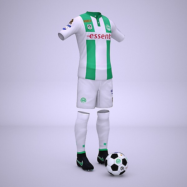 FC Groningen Home Kit 2015 / 2016 Robey (visual by Sceafa)