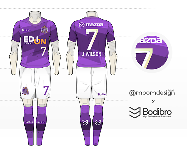 Bodibro "Fracture" Teamwear ( Sanfrecce ) 