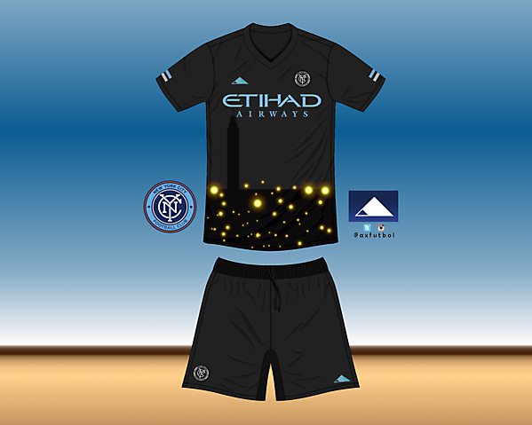 NYCFC Away Kit own design