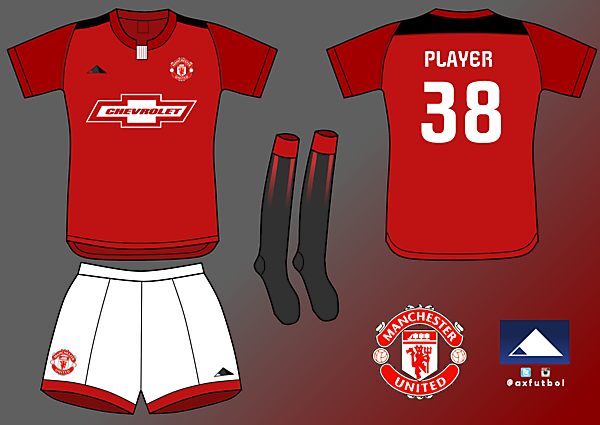Manchester United home kit
