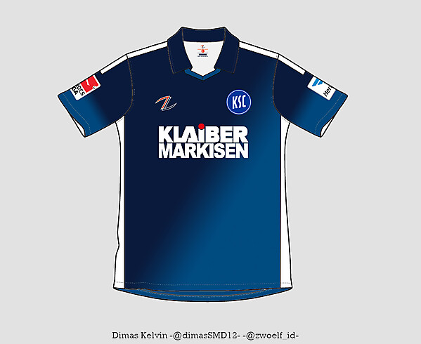 Karlsruher SC - Heim Trikot - Home Kit