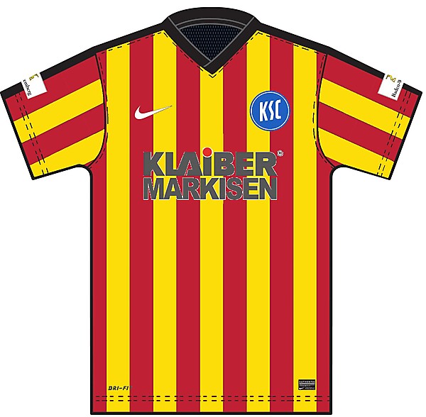 KSC - Karlsruher SC (AWAY KIT)