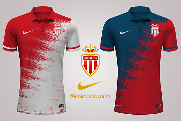 AS Monaco 15/16 Kit Design