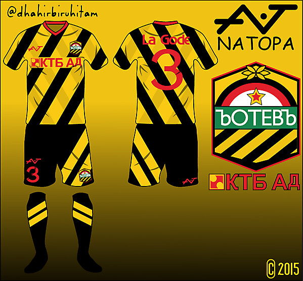 PFC Botev Plovdiv 1912 Fantasy Home Kit