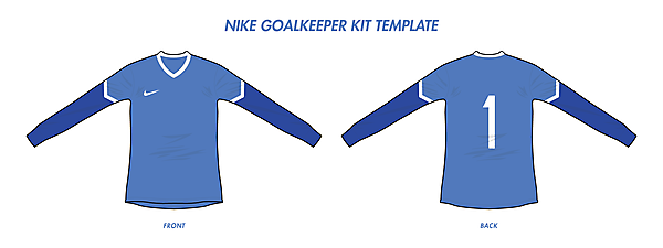 Nike Goalkeeper Kit Template #3