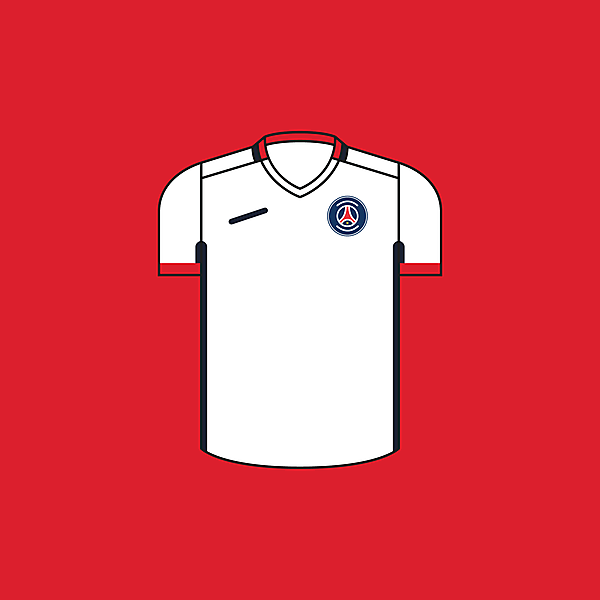 Paris Saint Germain Away × Minimalist