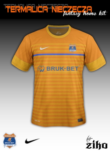 Polish Ekstraklasa Fantasy Kits Concepts - Termalica Nieczecza