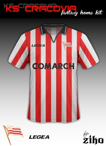 Polish Ekstraklasa Fantasy Kits Concepts - KS Cracovia
