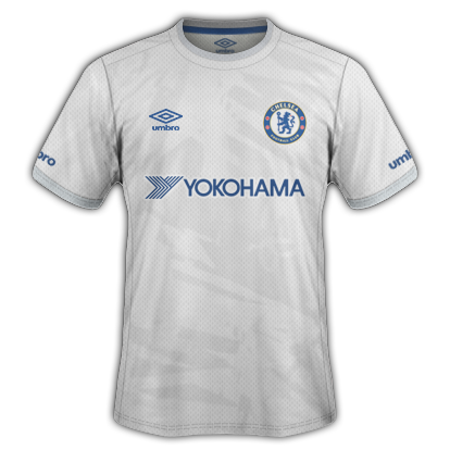 Chelsea Fantasy Third kit with Umbro