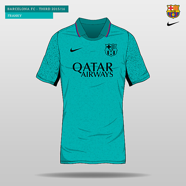 Barcelona Third Kit 2015/16