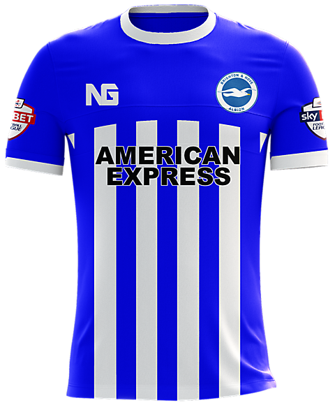 Brighton & Hove Albion Home Jersey concept