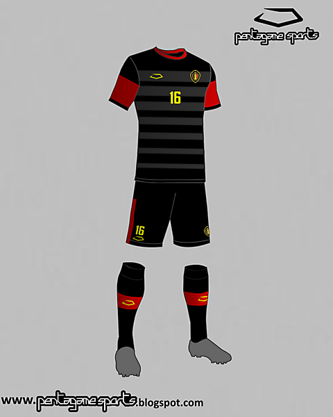 Belgium national football team third kit 2016