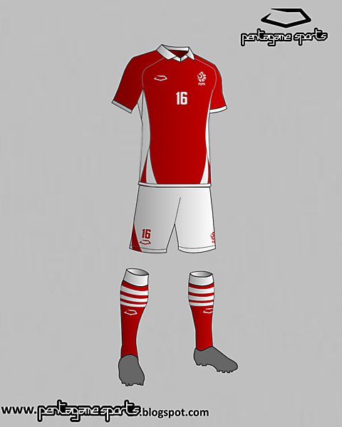 Poland National Football Team Away Kit 2016