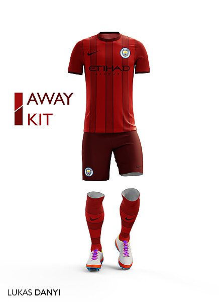 Manchester City Away Kit 16/17