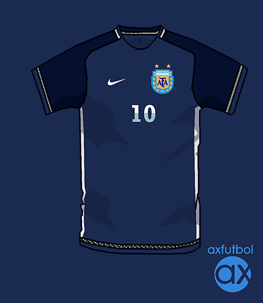 Argentina fantasy nike away shirt
