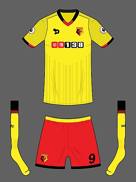 Watford F. C. Home shirt 16/17