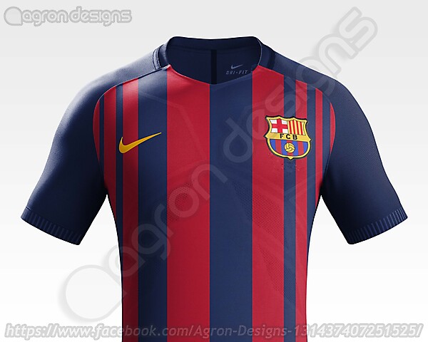 FC BARCELONA 17-18 KIT BASED ON MUNDO DEPORTIVO IMAGES