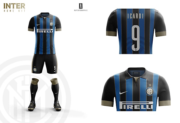FC Internazionale HOME Kit 2016-17 | Concept/Unofficial