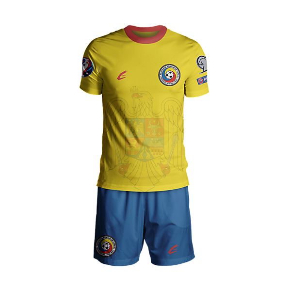 Romania Euro 2016 Home Rebrand Plain