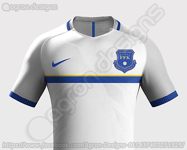 Nike Kosovo NT Away Kit Concept