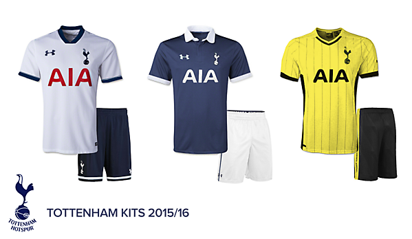 Tottenham Hotspur 2015/2015 kits