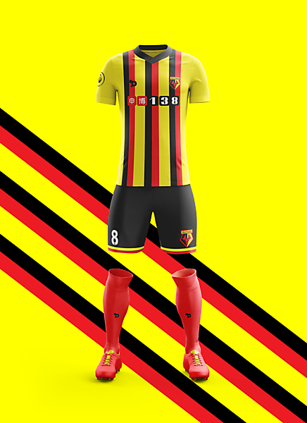 Dryworld Watford FC Home 2016-17