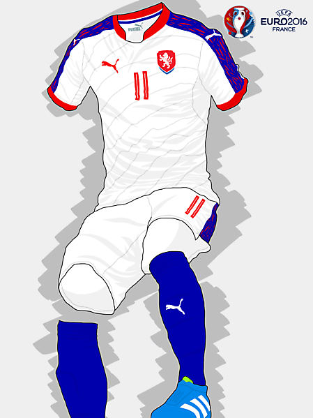 UEFA EURO 2016 - Czech Republic Away Kit