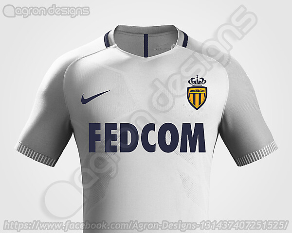 Nike As Monaco Fc 2016-17 Away Kit Based On Leaked Images