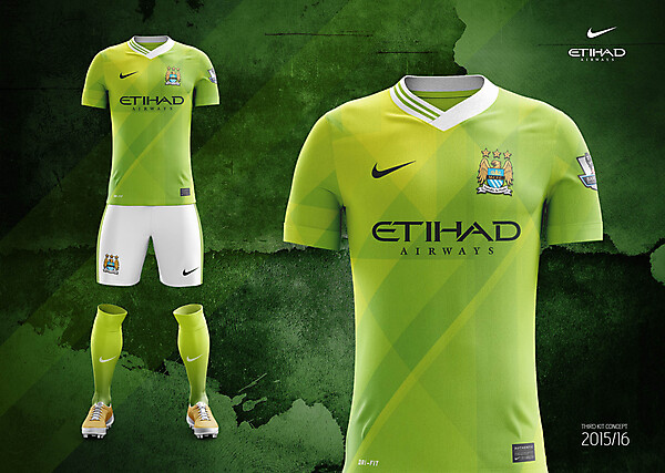 Man City Third Kit 15/16