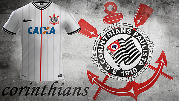 Sc Corinthians Home Nike Kit
