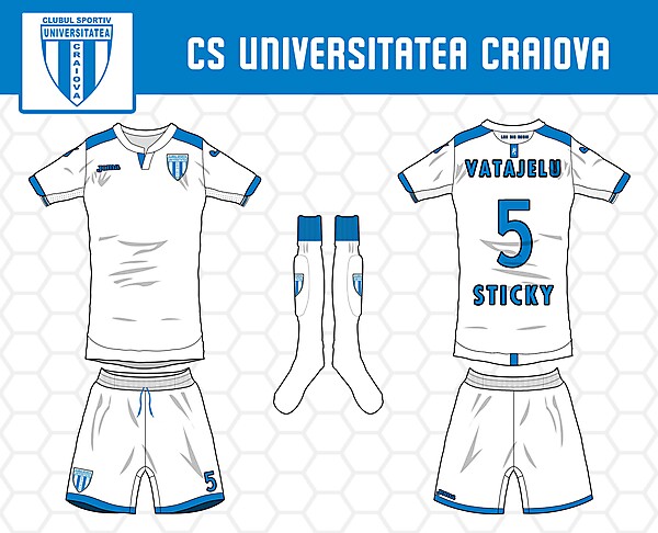CSU Craiova - Away kit