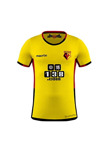 Watford FC - Macron Home Kit