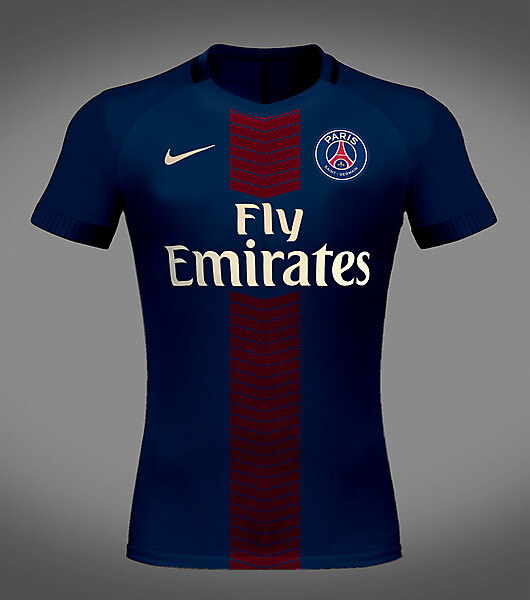 Nike PSG Home 17-18 Concept