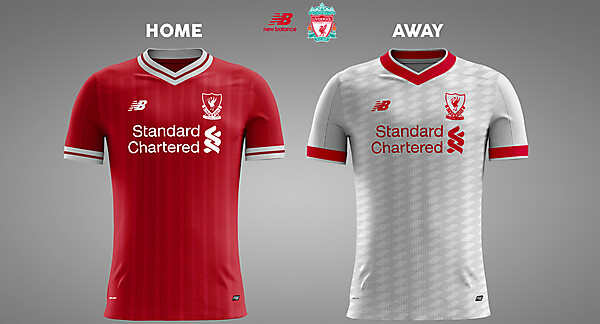 Liverpool Home & Away 17/18 Concept Kits