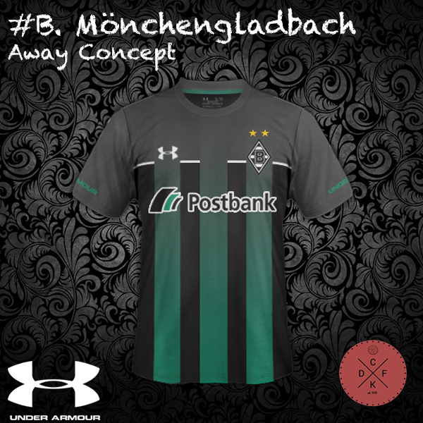 B. Monchengladbach Away Under Armor Concept