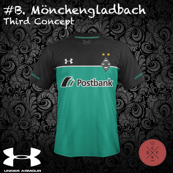 B. Monchengladbach Third Under Armor Concept