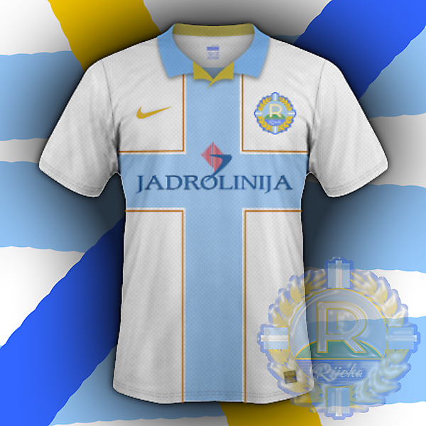 HNK Rijeka home (based on my crest redesign for CRCW)