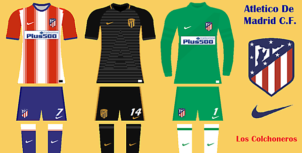 Atletico Madrid concept kit