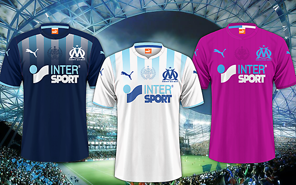 Olympique de Marseille - Puma Kits