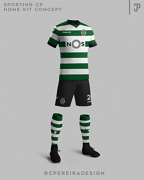 Sporting CP 17/18 Home kit concept