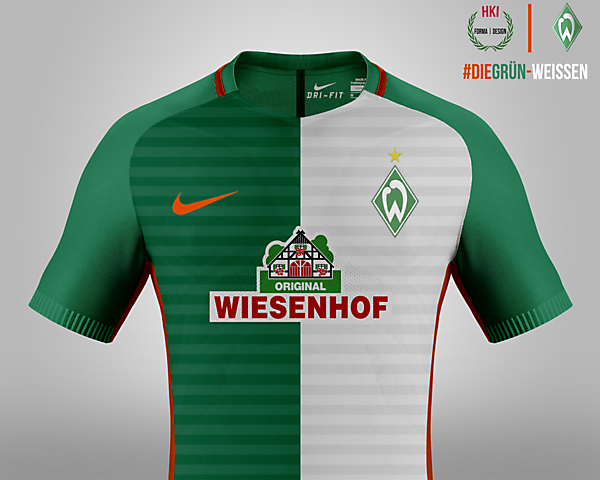 Werder Bremen x Nike Concept Home Kit 