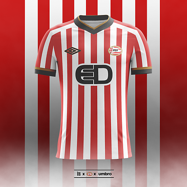PSV x Umbro | 2018/19 Home Shirt Concept