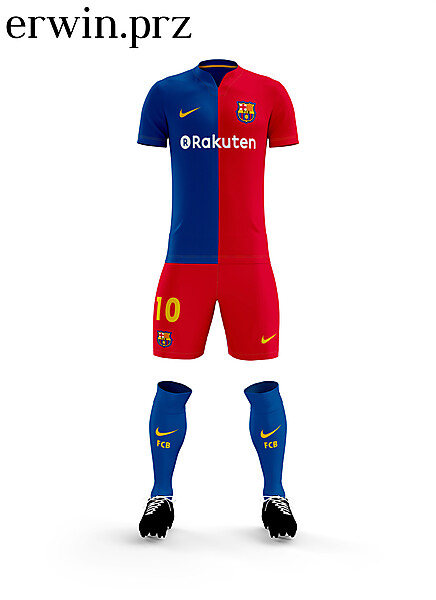 Barcelona Home Kit // erwin.prz